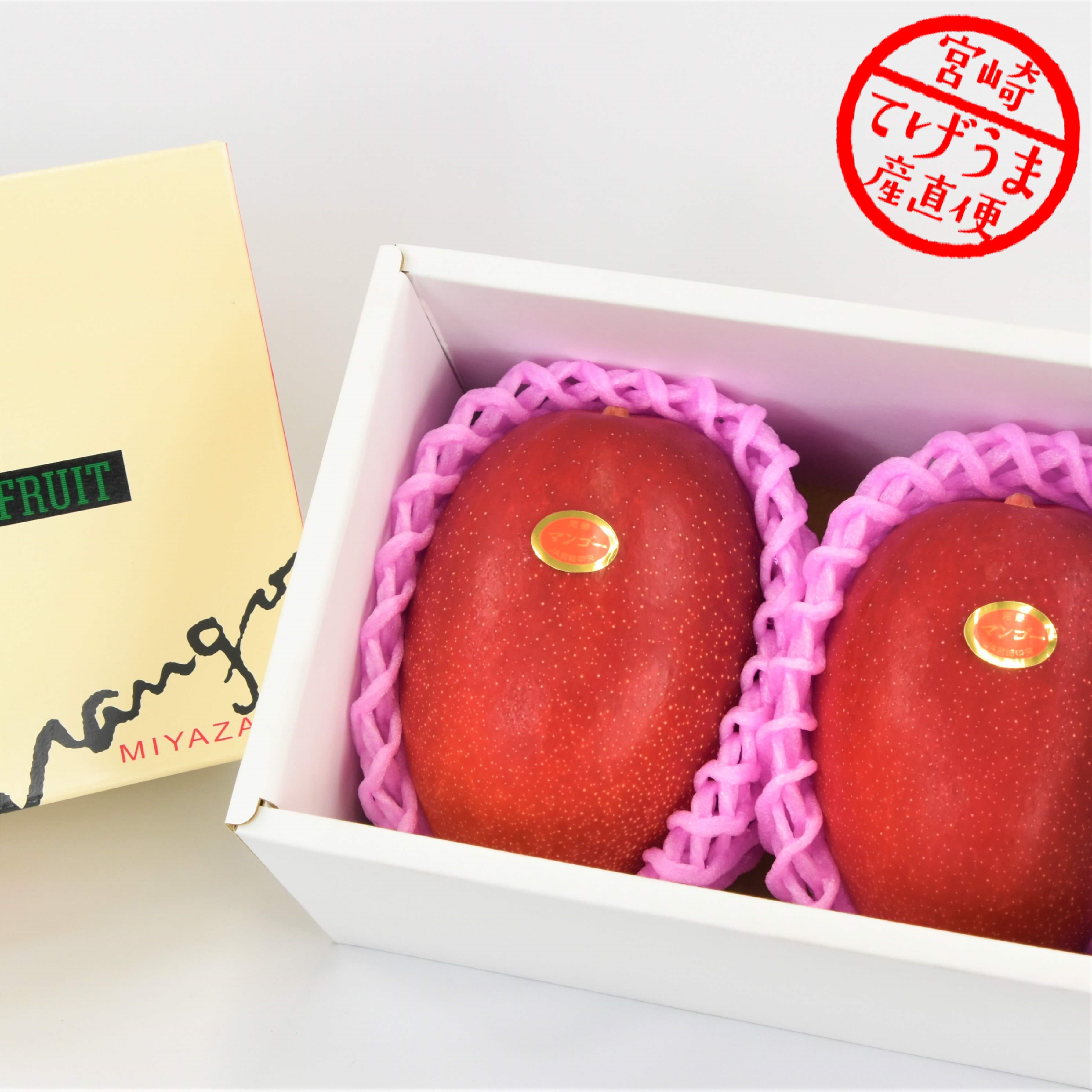 Ja宮崎中央産マンゴー 完熟マンゴー Aクラス3lサイズ2個入り Ja宮崎中央産マンゴー 完熟マンゴー Aクラス3lサイズ2個入り